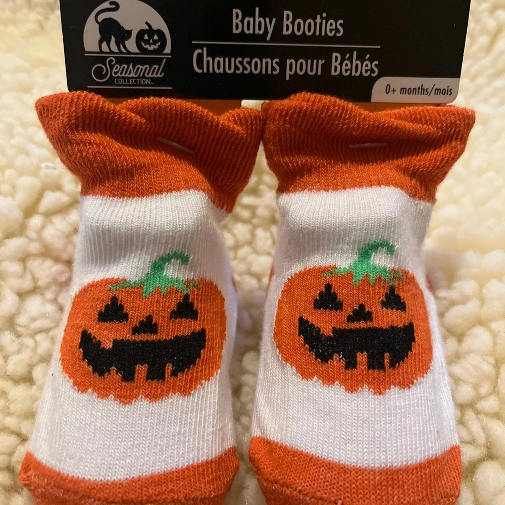 Halloween Baby Pumpkin Socks